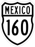Federal Highway 160 shield