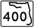 State Road 400 marker