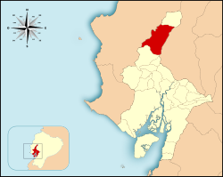 Location of Balzar Canton.