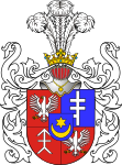 Coat of Arms of Prokop Sieniawski (A mix with Chodkiewicz coat of arms. Prokops wife was a member of the Chodkiewicz family.)
