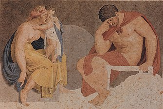 Sorrowful Ajax with Tecmessa and Eurysaces, 1791