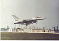 F-16 touch-and-go landing practice at Homestead ARB, c. 1996