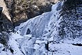 Frozen Fukuroda Falls (January)