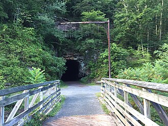 Southern entrance to Sharps Tunnel