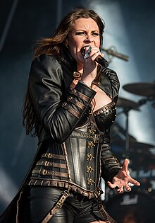 Jansen live with Nightwish in 2022 at Hellfest