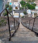 View down Jacob's Ladder, Saint Helena