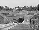 Laurel Hill Tunnel on the Pennsylvania Turnpike in 1942