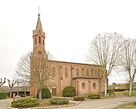 The church in Mirepoix-sur-Tarn