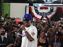Nas pictured at the release party for his 2012 album Life Is Good