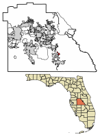 Location in Polk County, Florida