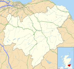 Wedderburn Castle is located in Scottish Borders