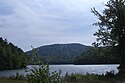 View of Mount Wachusett and Wachusett Lake from the Westminster side, MA