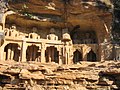 Siddhachal Caves & Gopachal Hill has rock carved Jain sculptures