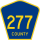 County Road 277 marker