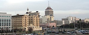 Downtown Fresno skyline