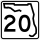 State Road 20 Truck marker