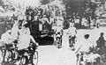 Image 1Japanese bicycle infantry move through Java during their occupation of the Dutch East Indies. (from History of Indonesia)