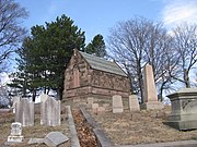Brown Mausoleum, North Burial Ground, Providence, Rhode Island, 1869.