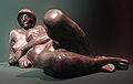 Vasco Prado: Model resting, bronze (1988)