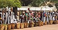 Assembly of tribal chiefs for Foumban, Cameroon festival