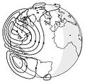 Diurnal ionospheric current.