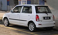 2003–2007 Perodua Kelisa EZ Facelift (rear)