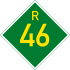 Provincial route R46 shield