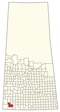 Location of the RM of White Valley No. 49 in Saskatchewan