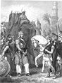 Image 6One of the first known kings of ancient Punjab, King Porus, fought against Alexander the Great. His surrender is depicted in this 1865 engraving by Alonzo Chappel. (from Punjab)