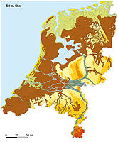 The Netherlands in AD 50