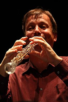Fillon Playing His Marigaux 2009 acrylic "altuglas" Oboe