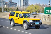 2016 Zhengzhou Nissan D22 NP300 utility type in China, with enclosed body from factory