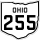 State Route 255 marker
