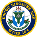 USCGC Biscayne Bay (WTGB-104) Coat of Arms