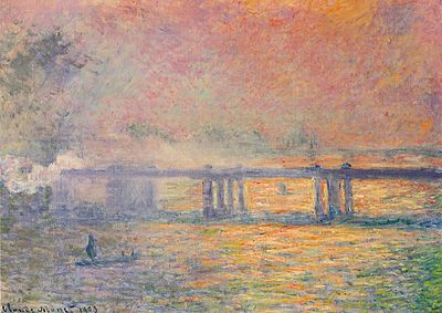 Claude Monet. Charing Cross Bridge