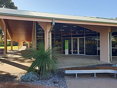 This is an image of the entrance to the Bunbury campus library.