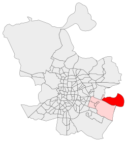 Location of El Cañaveral