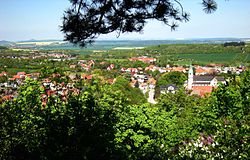 View from the Harz mountains