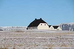 One of the most traditional houses in Iceland.