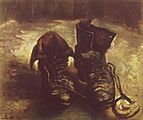A Pair of Shoes, 1886, Van Gogh Museum, Amsterdam (F255)