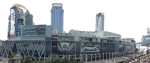 CentralWorld, the first super-regional mall in Bangkok
