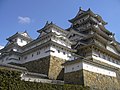 Himeji Castle in Himeji, Hyōgo, Completed in 1618