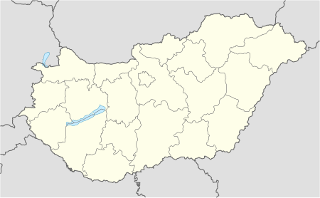 Locations of the 2013–14 Nemzeti Bajnokság I