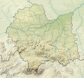Turbacz is located in Lesser Poland Voivodeship