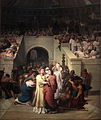 Christian Martyrs enter the Amphitheatre, c. 1855, Musée d'Orsay, Paris