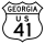 U.S. Highway 41 Alternate marker