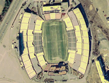 Aerial view of Foxboro Stadium