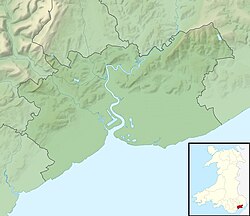 Castell Meredydd is located in Newport