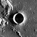 Taruntius F from Lunar Orbiter 1