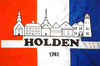 Flag of Holden, Massachusetts